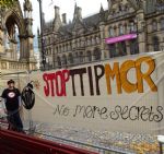 NO TTIP at Conservative Party Conference Manchester